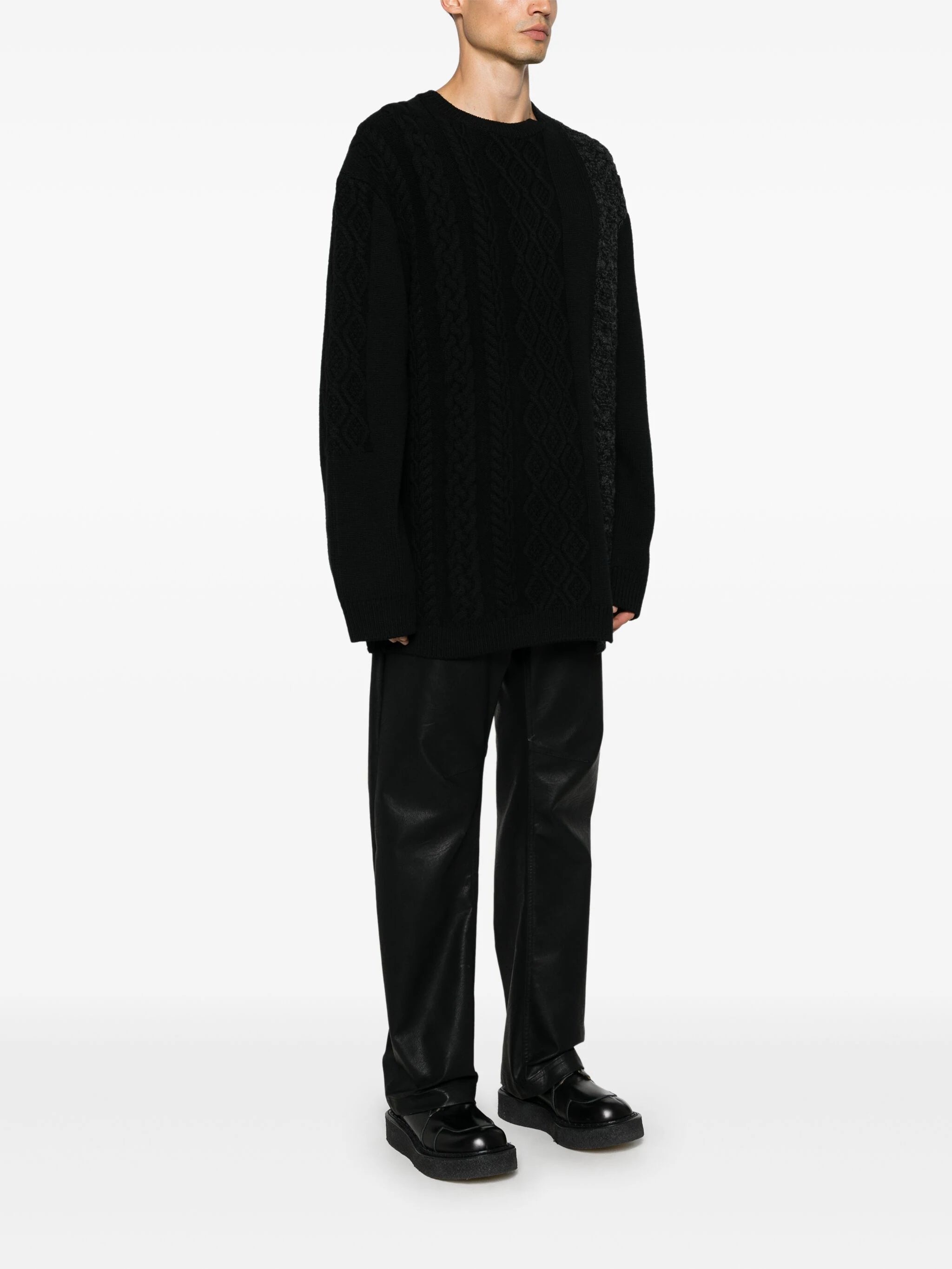 CABLE-KNIT SWEATER - 3