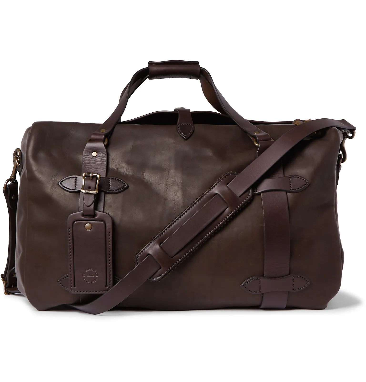 Leather Duffle Bag - 1