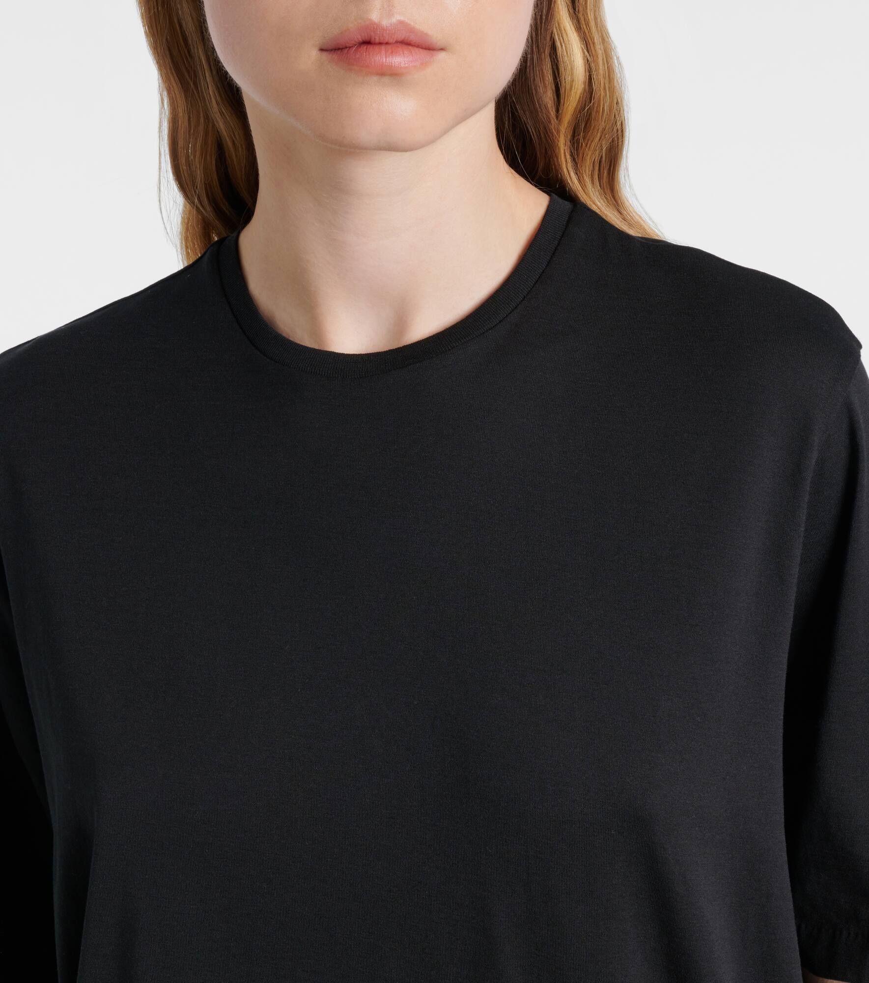 Harper cotton jersey T-shirt - 4