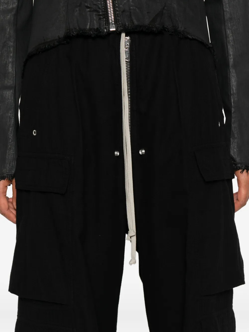 RICK OWENS DRKSHDW - Women Double Cargo Jumbo Belas Pants - 4