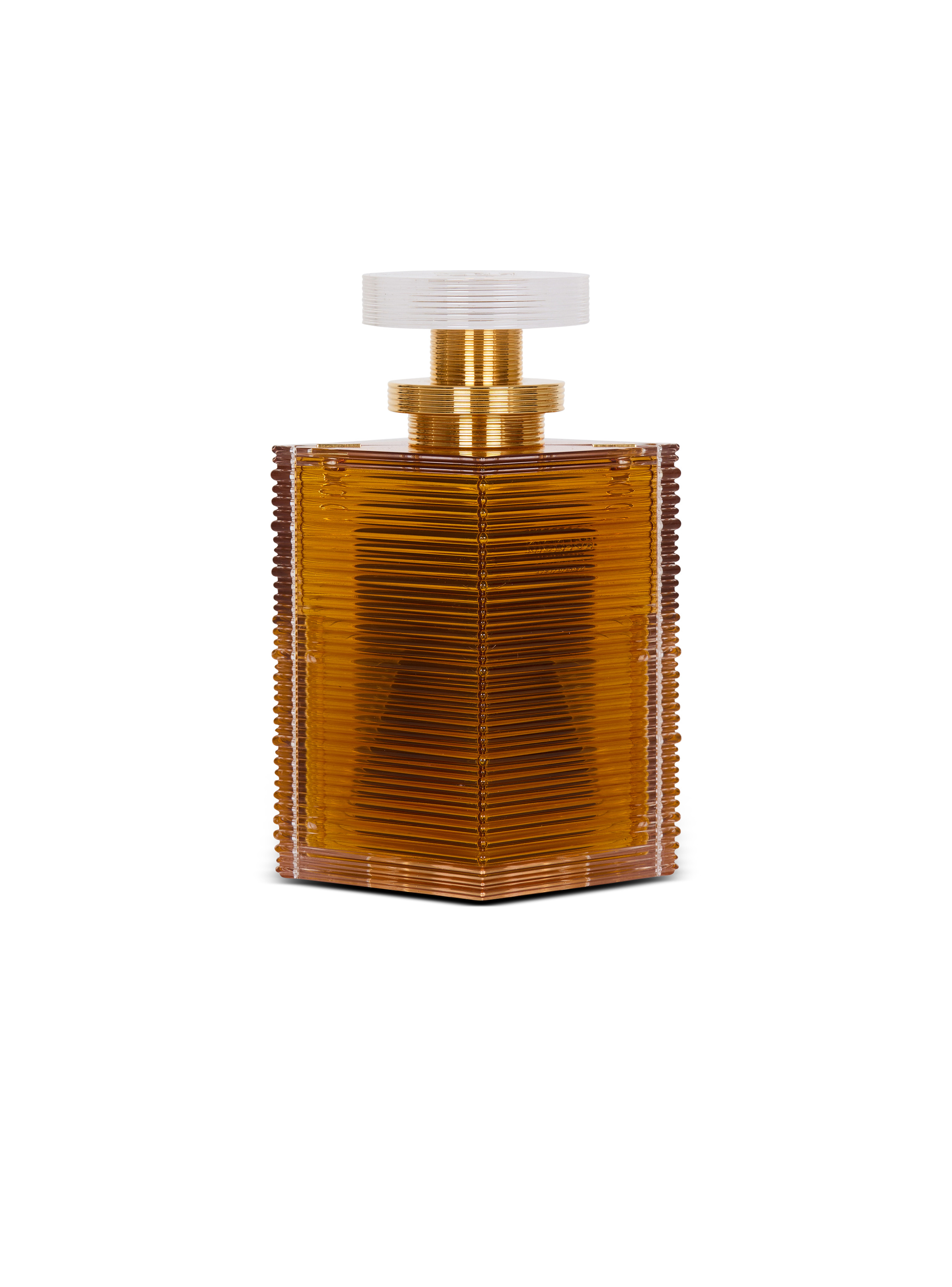 Perfume minaudière in resin and brass - 4