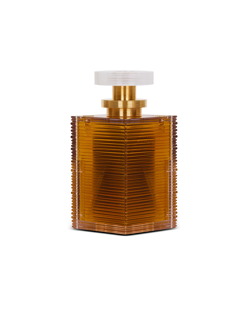 Perfume minaudière in resin and brass 4