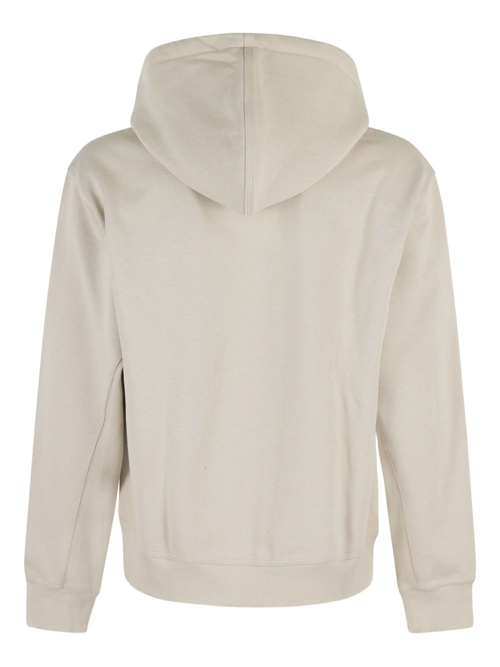 embroidered-logo hoodie - 2