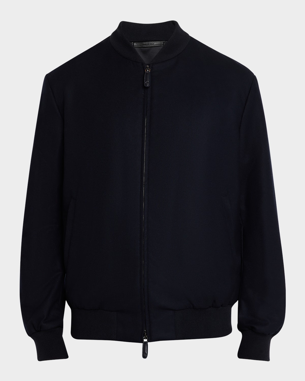 Men's Cashmere Bomber Jacket - 1