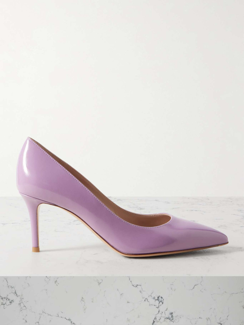 Gianvito 70 patent-leather pumps - 1