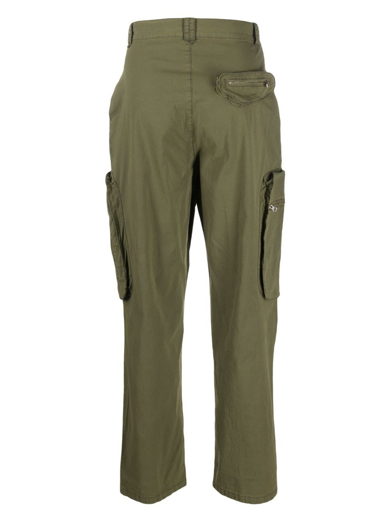HENRIK VIBSKOV straight-leg cotton cargo trousers outlook