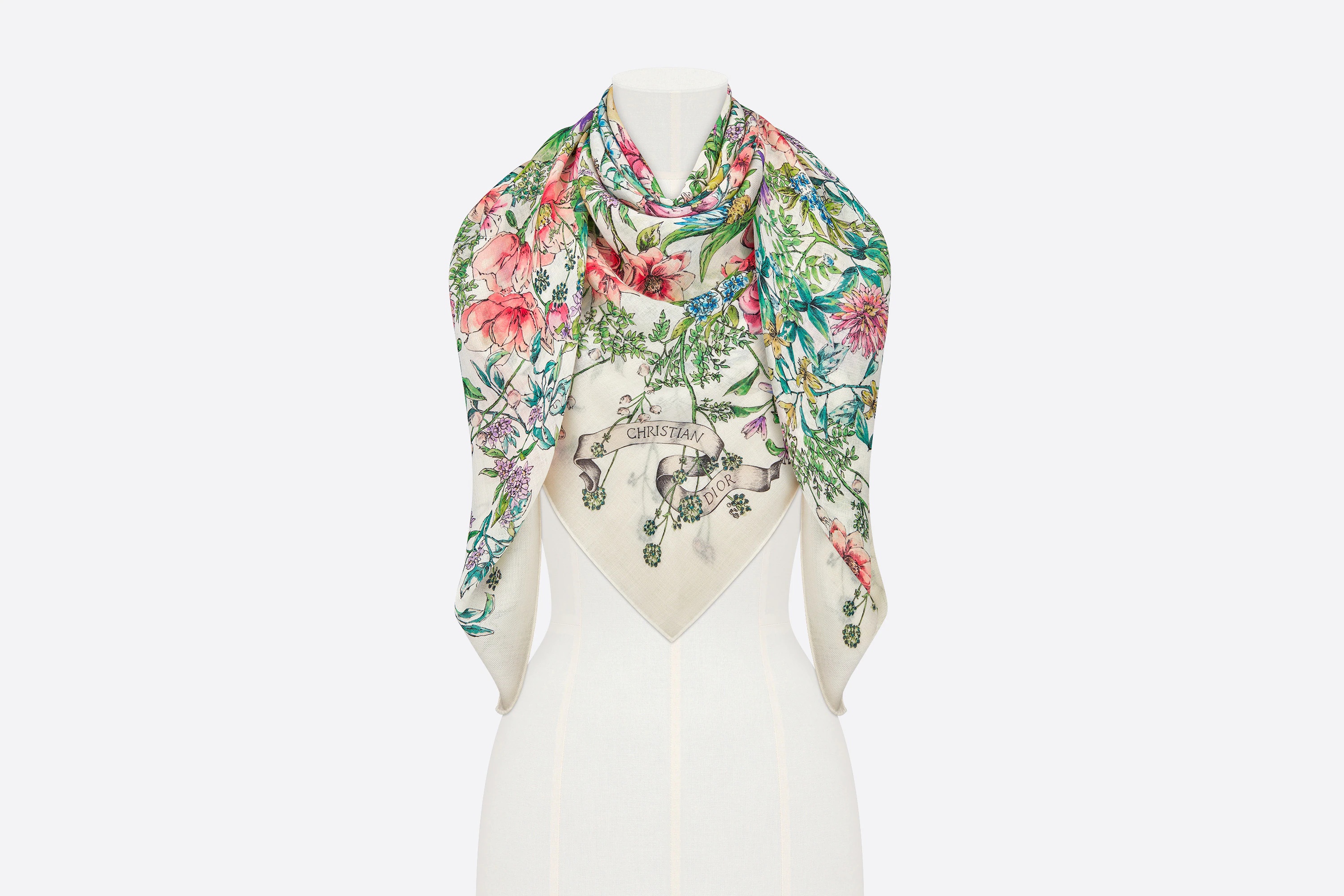 D-Floral Shawl - 4