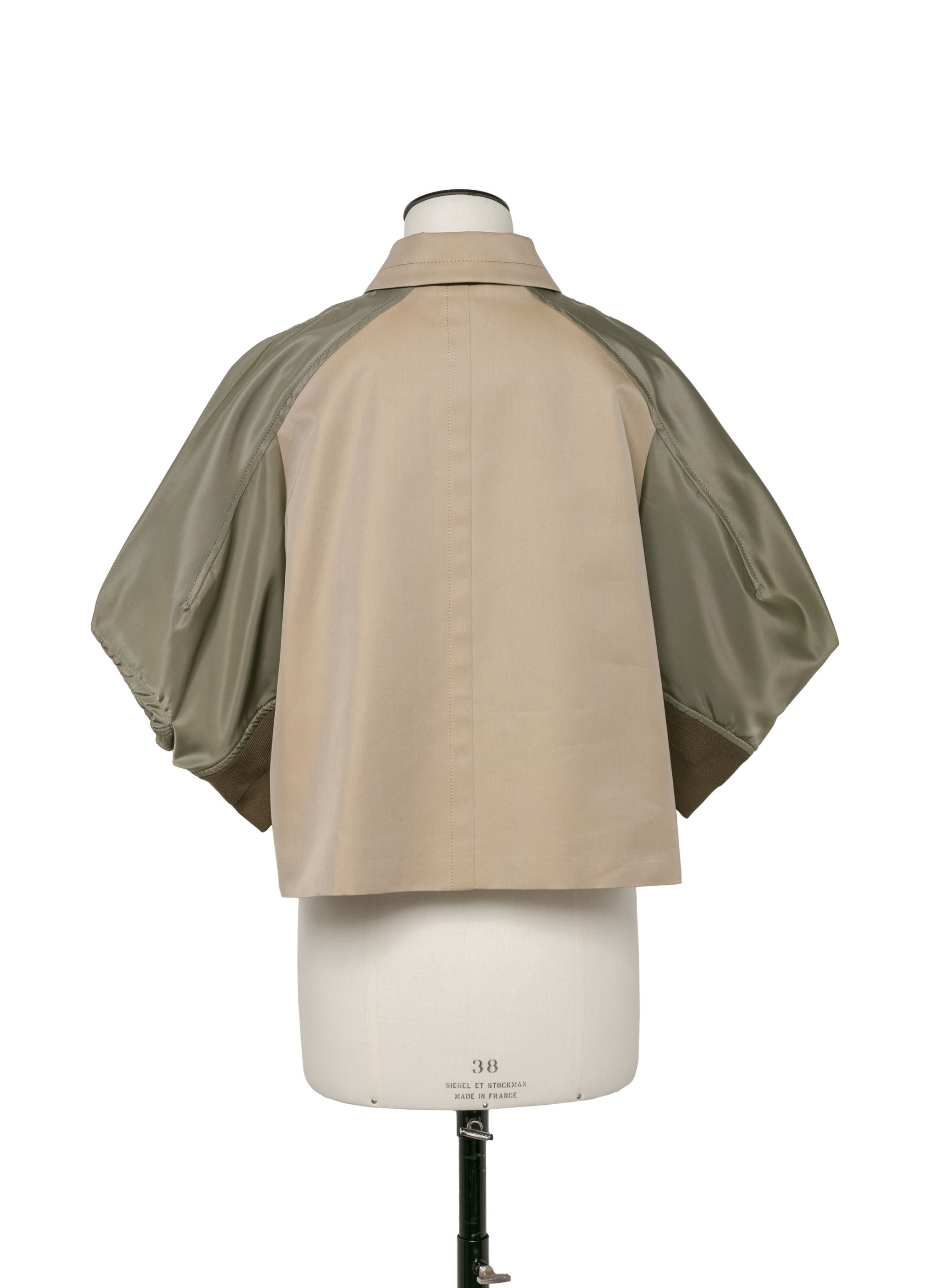 Cotton Gabardine x Nylon Twill Jacket - 4