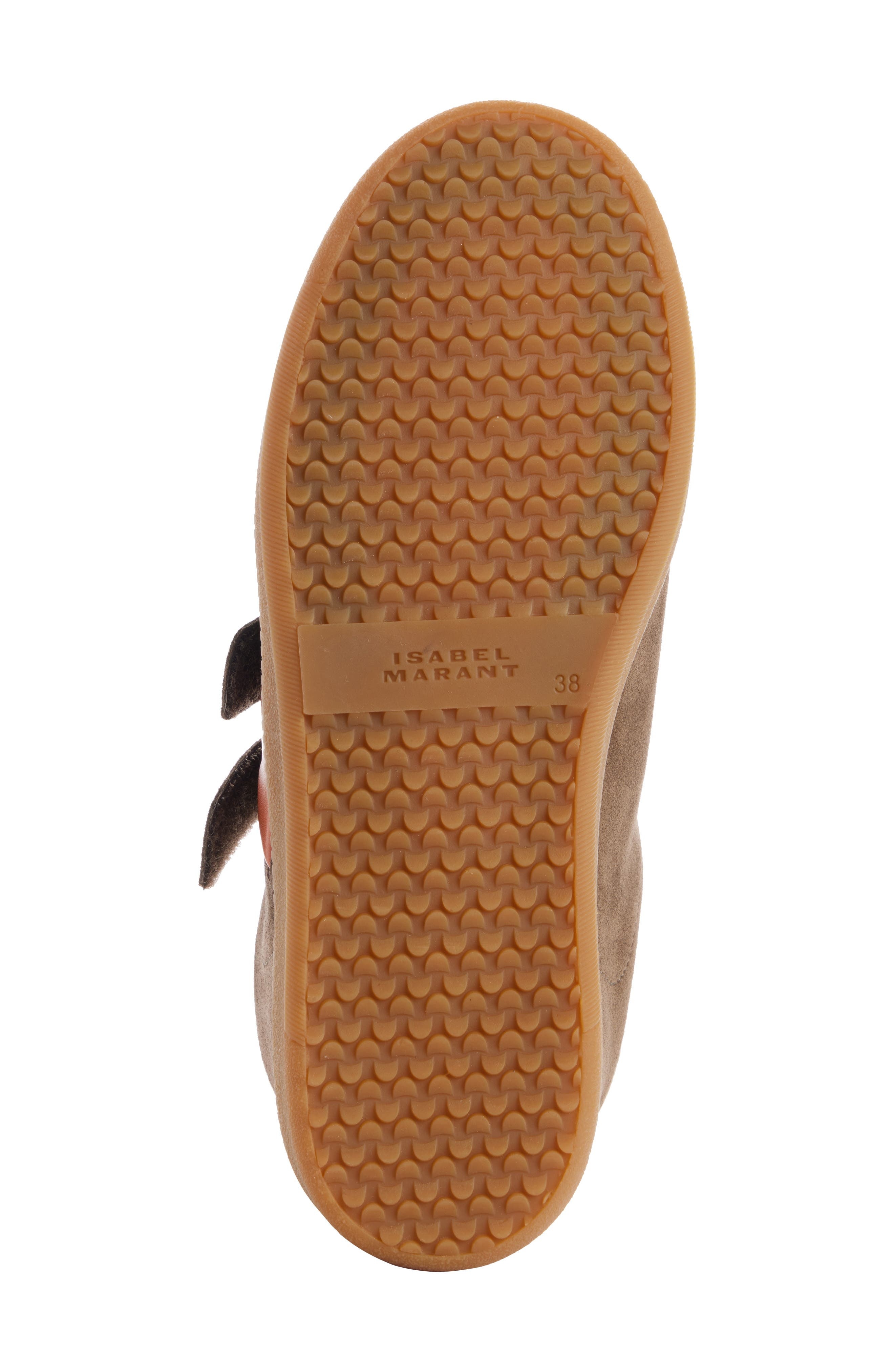 Isabel Marant Beth Low Top Sneaker in Khaki/Orange at Nordstrom - 5
