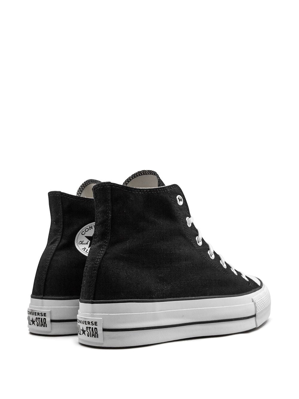 platform high-top sneakers - 3