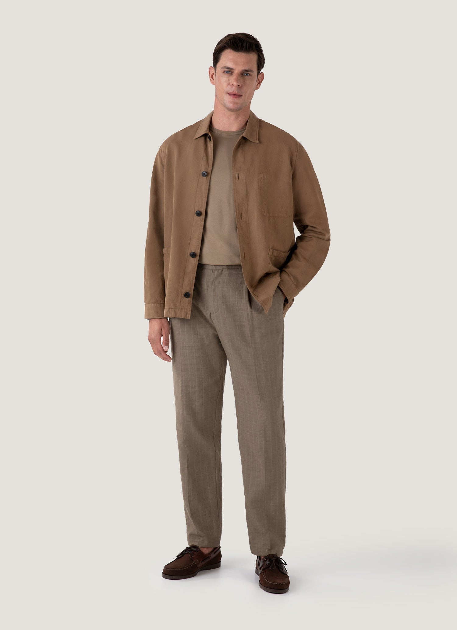 Cotton Linen Twin Pocket Jacket - 3