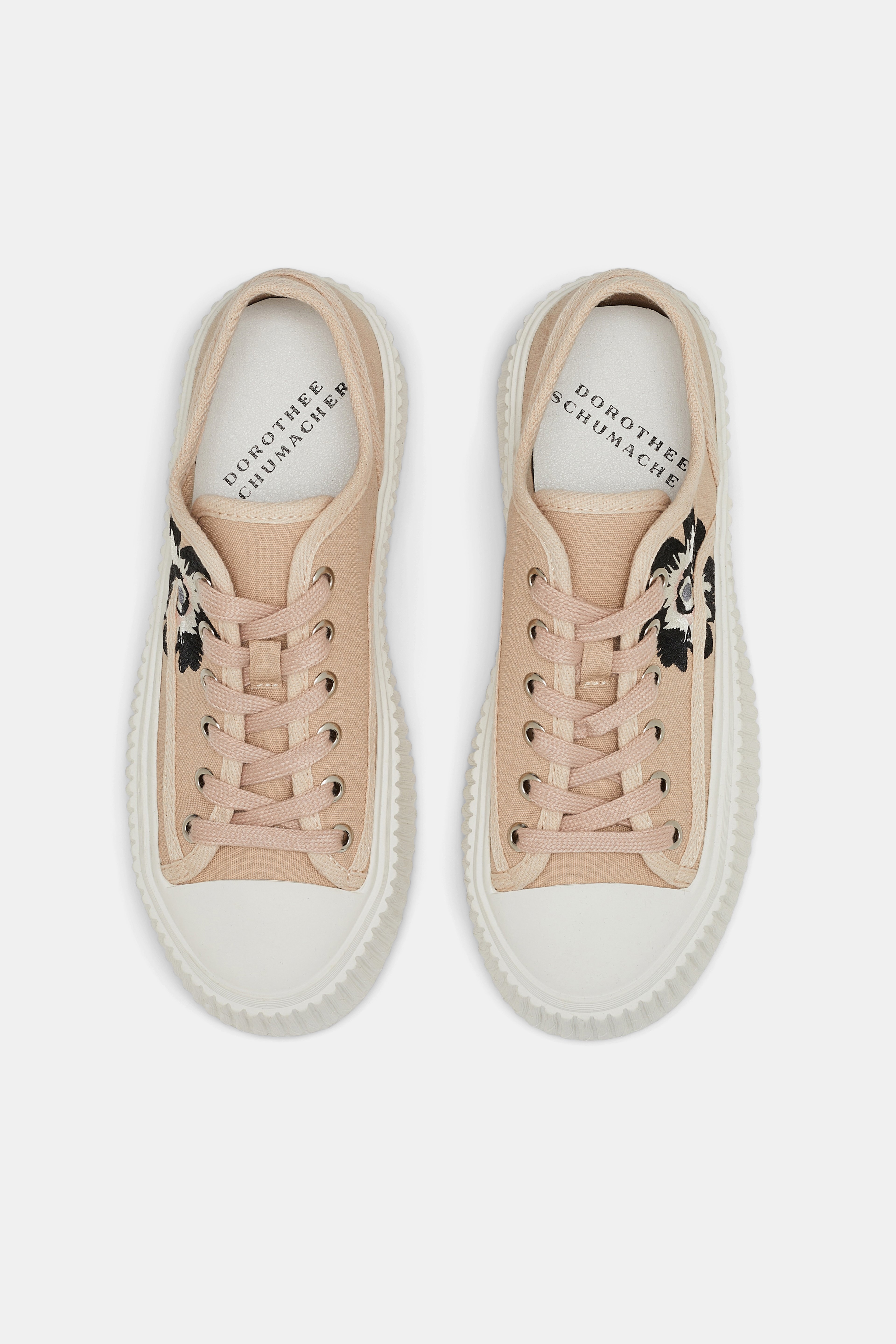 FLORAL SPORTINESS embroidered sneaker - 6