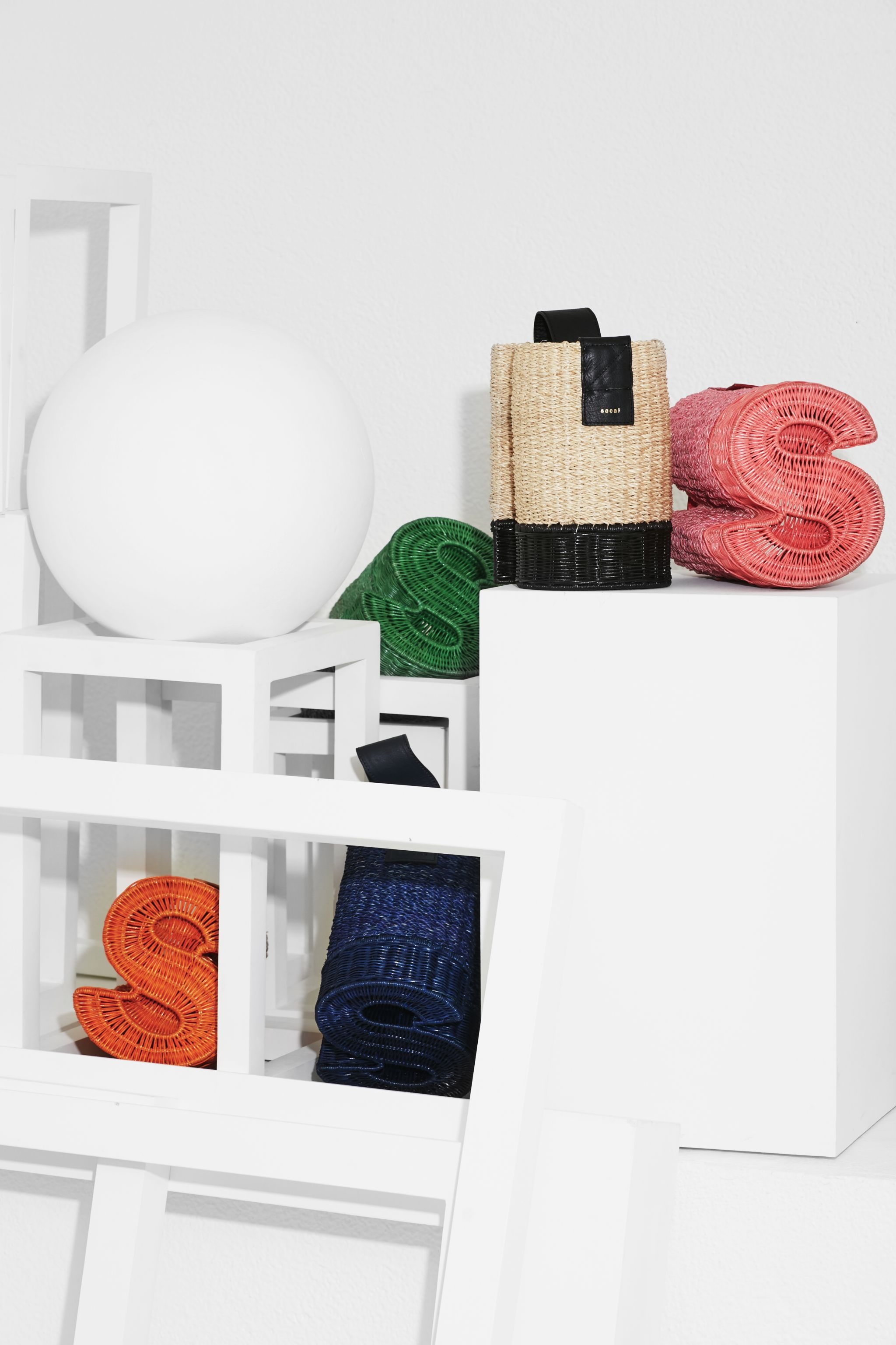 sacai S Basket Small | REVERSIBLE