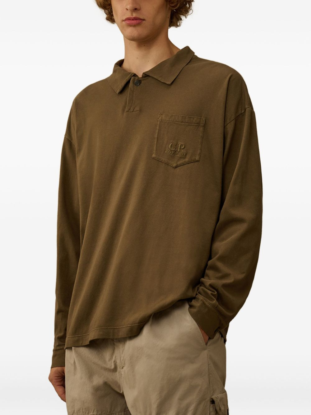 chest-pocket polo shirt - 3