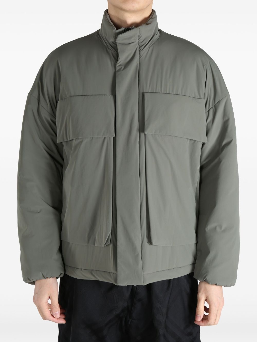 drop-shoulder jacket - 2