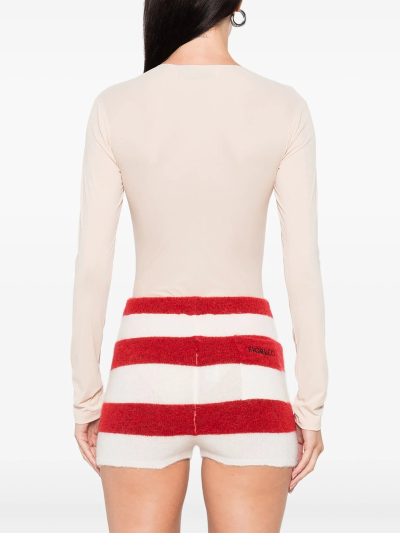 Fiorucci Logo-print Long-sleeve Bodysuit 5