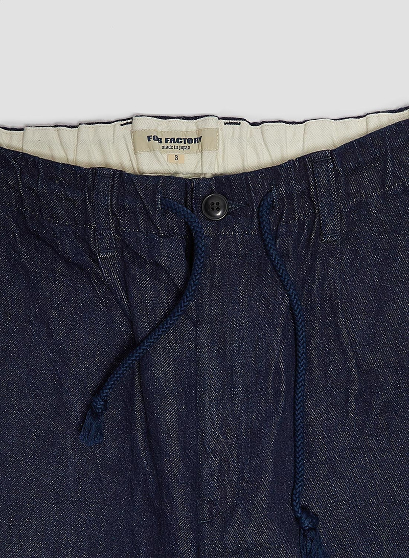 FOB Factory Denim Track Pants Indigo 3