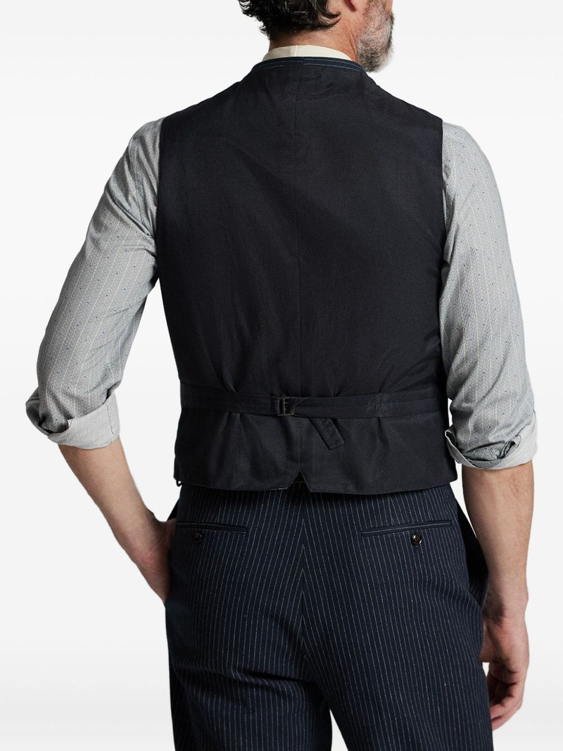 pinstripe cotton waistcoat 3