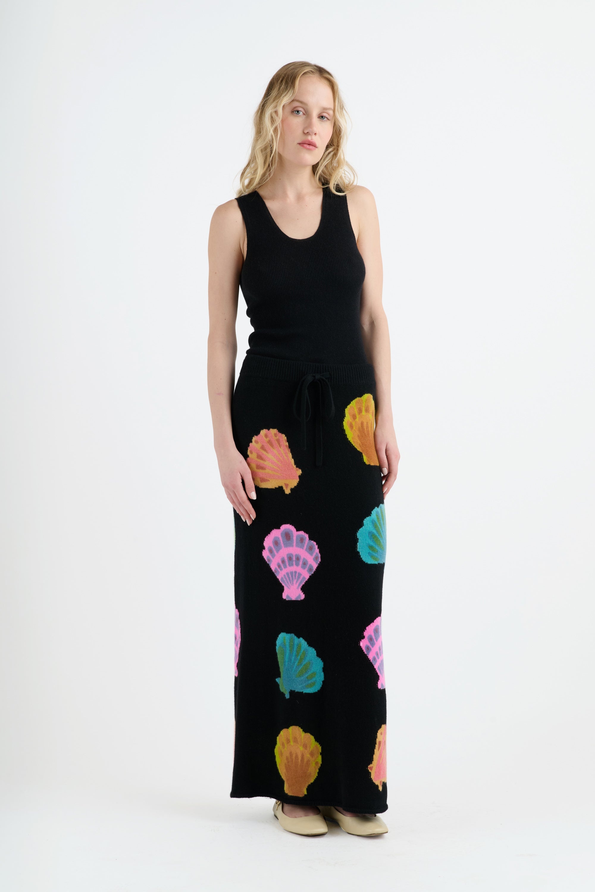 SHELL MAXI SKIRT - 2