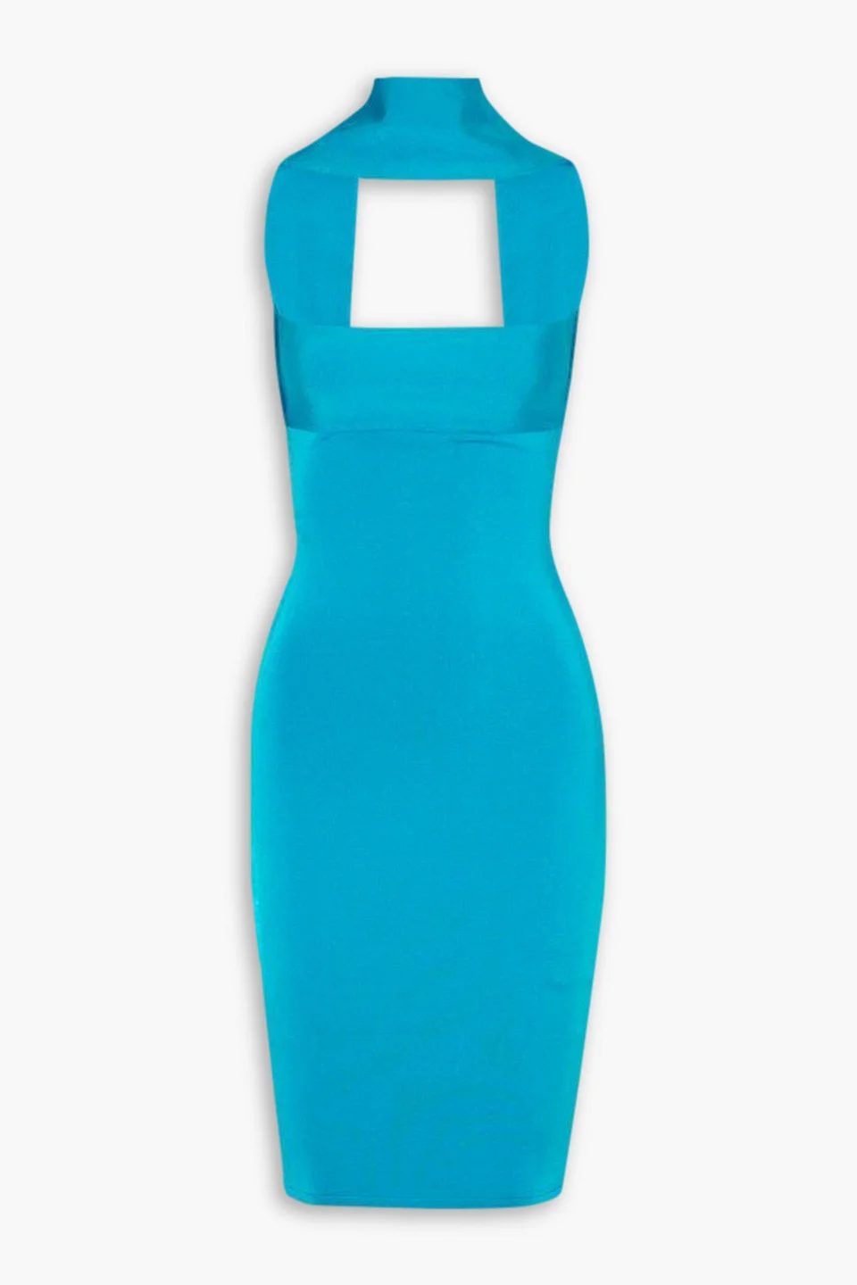 Cutout stretch-jersey dress - 1