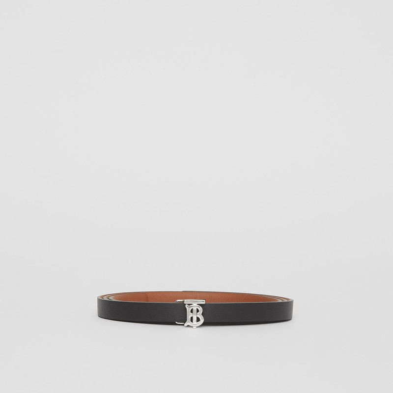 Reversible Monogram Motif Leather Wrap Belt 7