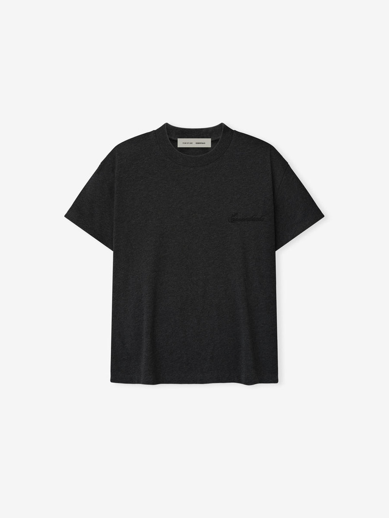Womens Embroidered Classic Tee - 1