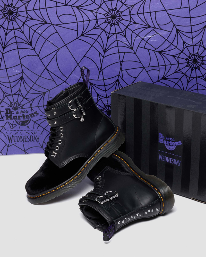 1460 Wednesday Velvet Boots 3
