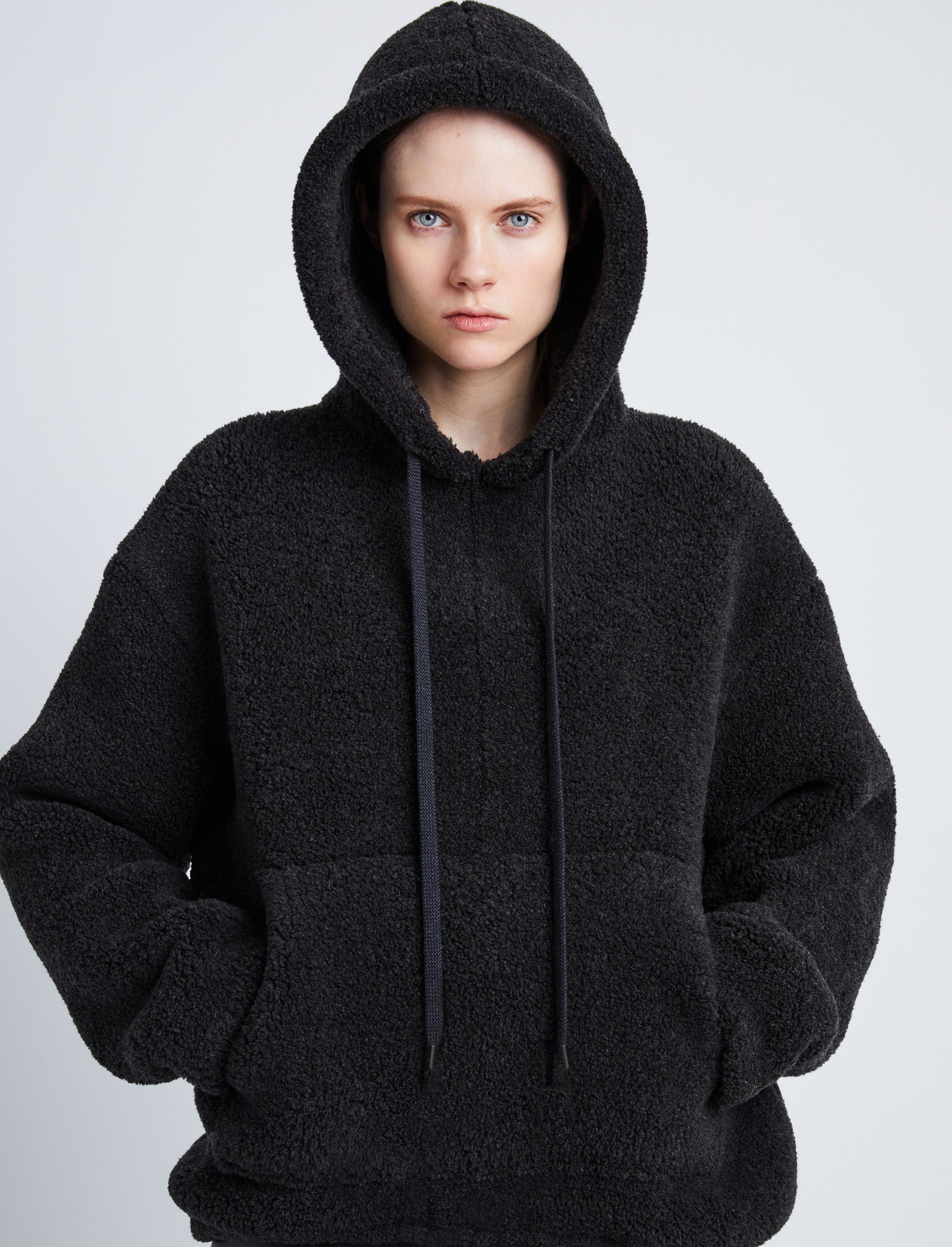 Technical Boucle Knit Hoodie - 6