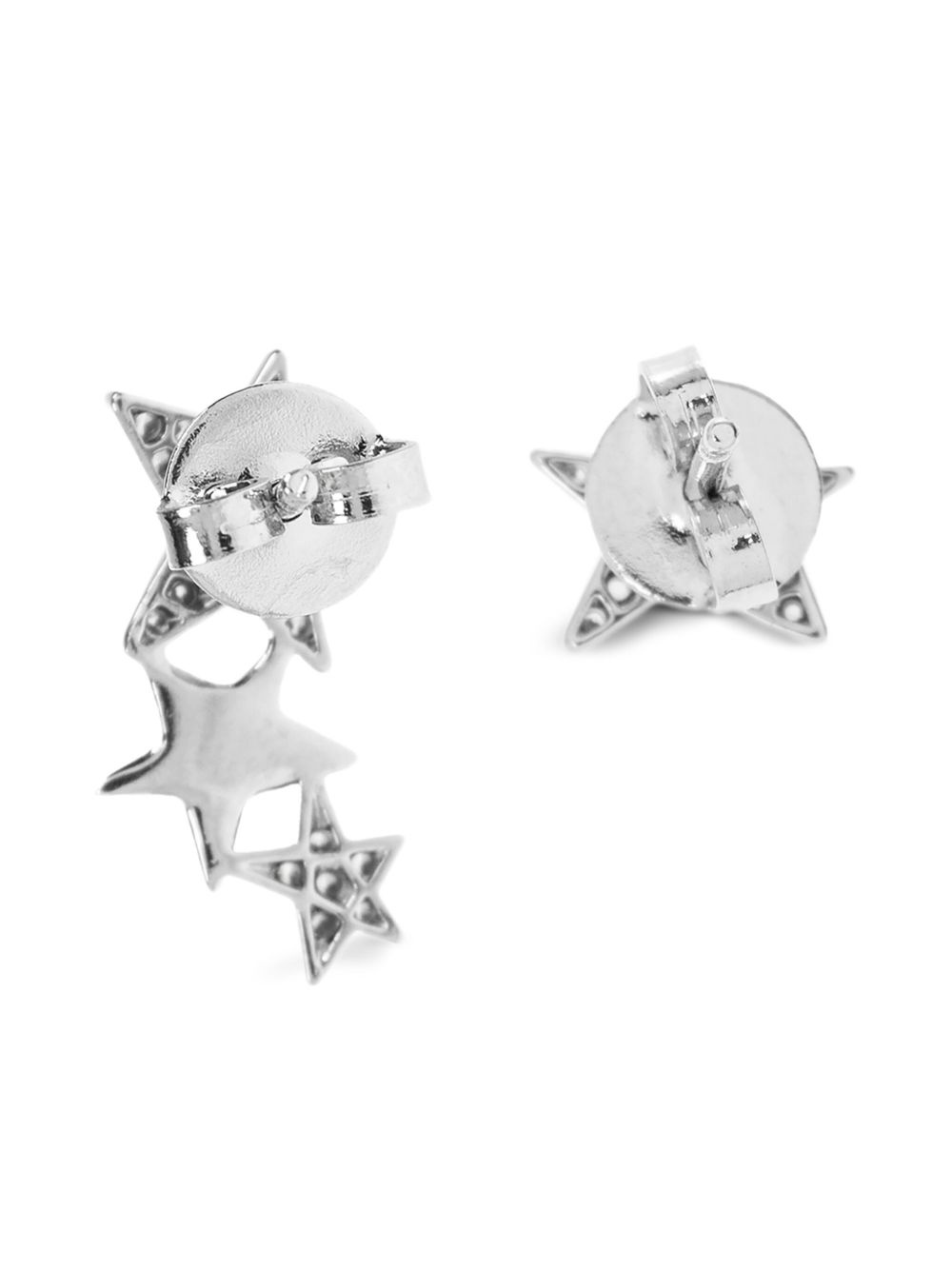 star-shaped crystal-embellished earrings - 5