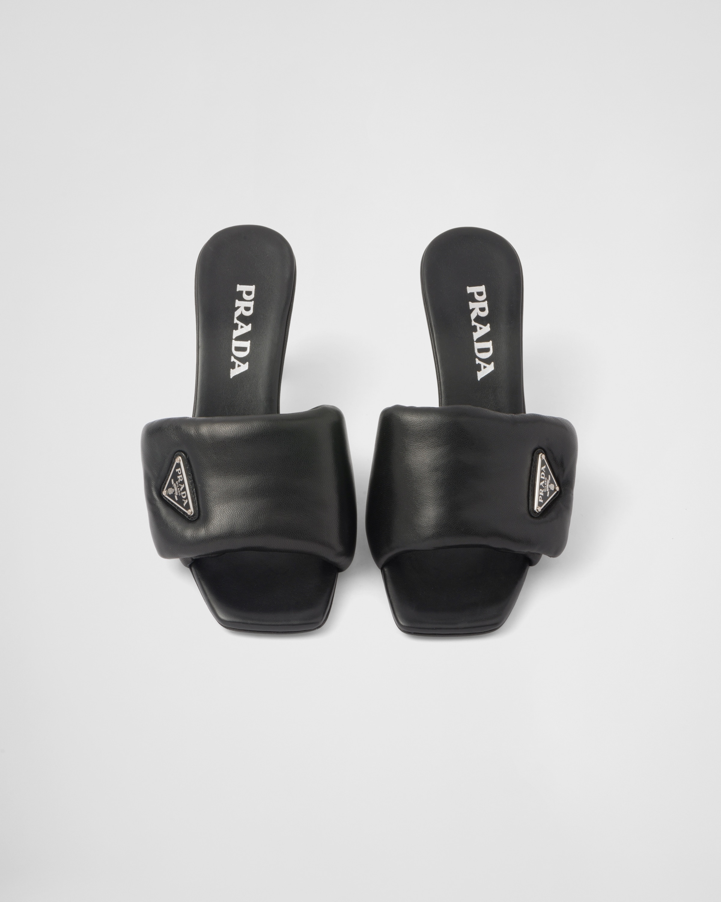 Soft padded nappa sandals - 4