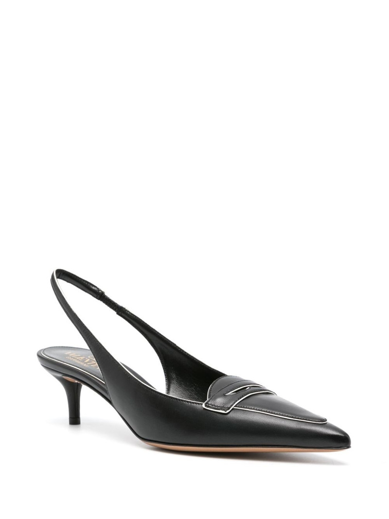 Valentino 50mm slingback pumps outlook