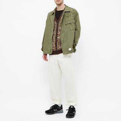 WACKO MARIA Wacko Maria Leopard Jacquard Cardigan outlook