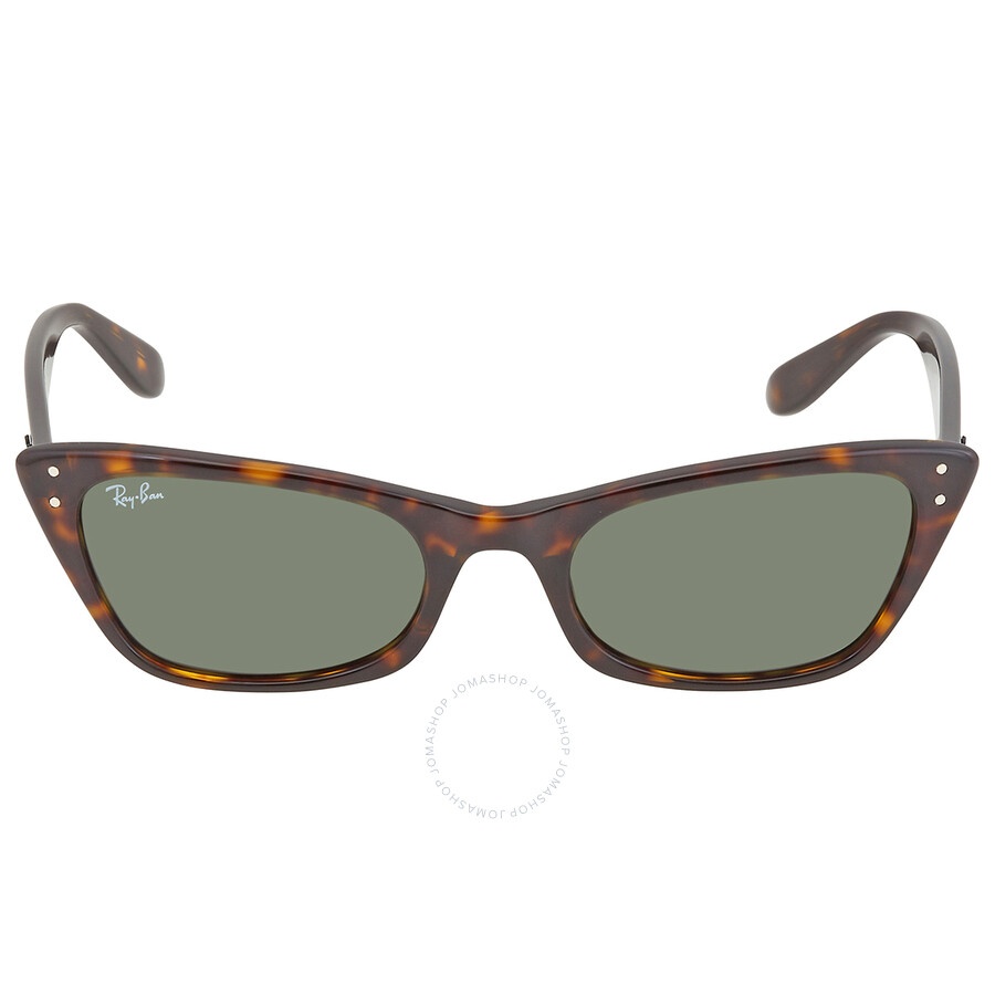 Ray Ban Lady Burbank Green Cat Eye Ladies Sunglasses RB2299 902/31 52 - 2