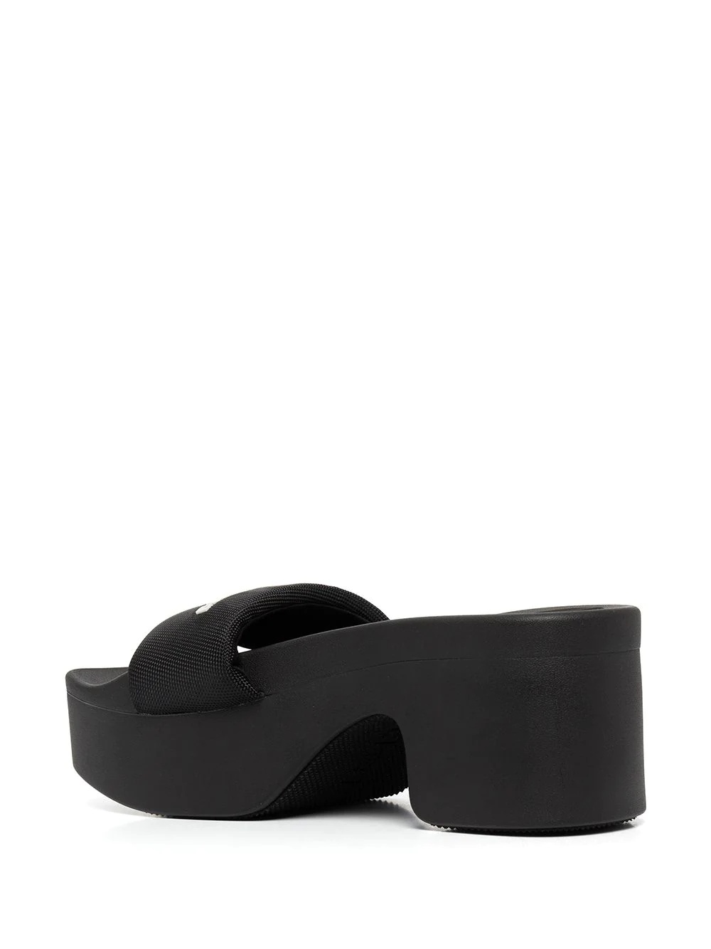 logo-print strap slides - 3