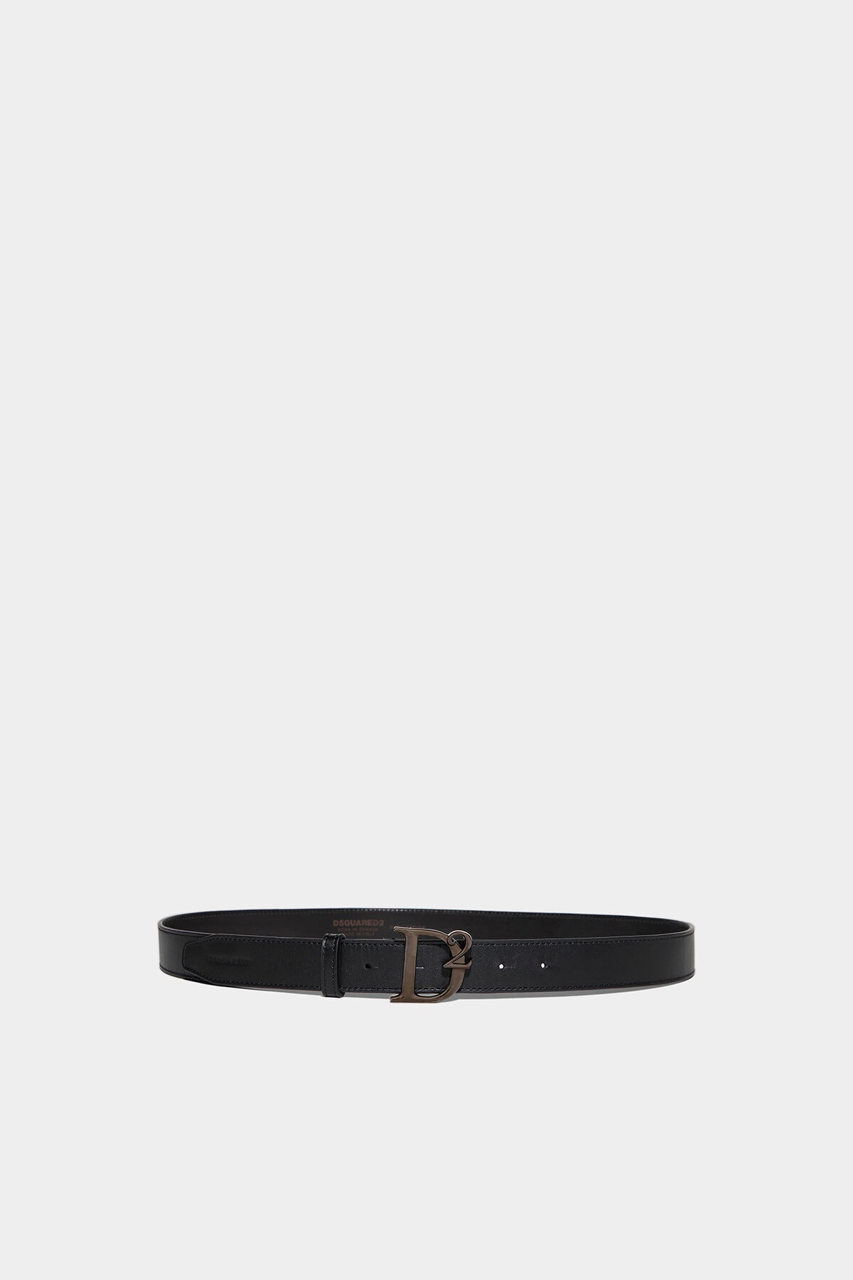 DSQUARED2 D2 STATEMENT PLAQUE BELT | REVERSIBLE