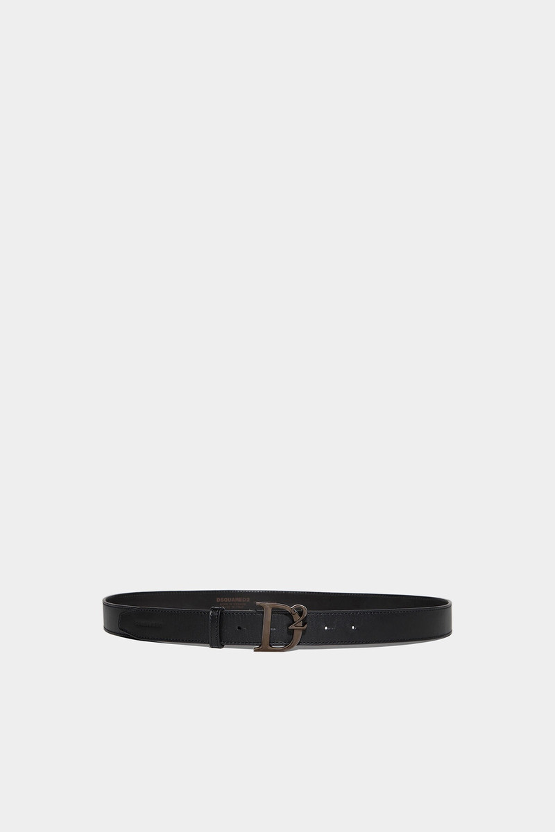 DSQUARED2 D2 STATEMENT PLAQUE BELT outlook