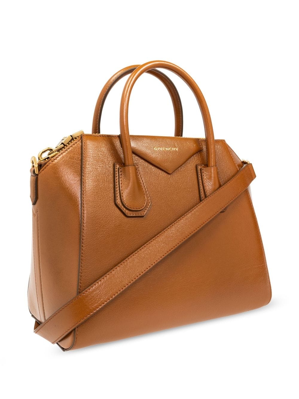 small Antigona leather tote bag - 4