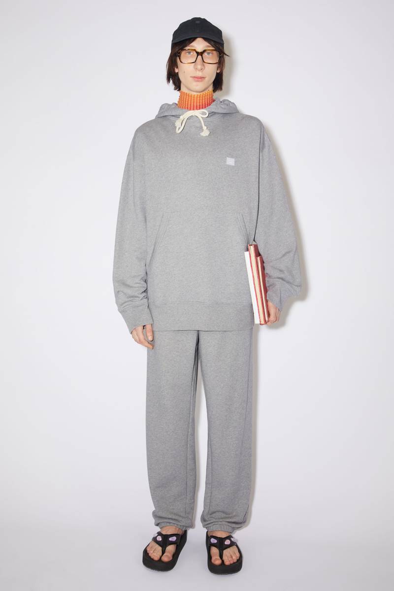 Acne Studios Hooded sweatshirt - Oversized fit - Light Grey Melange outlook