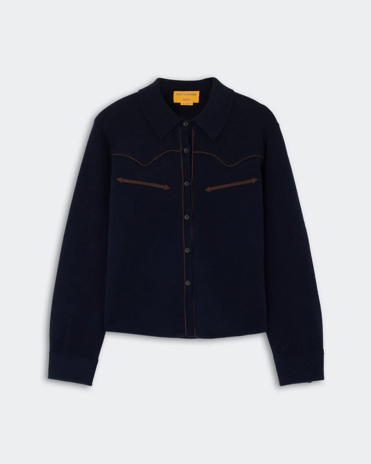 Cropped Western Shirt - 1