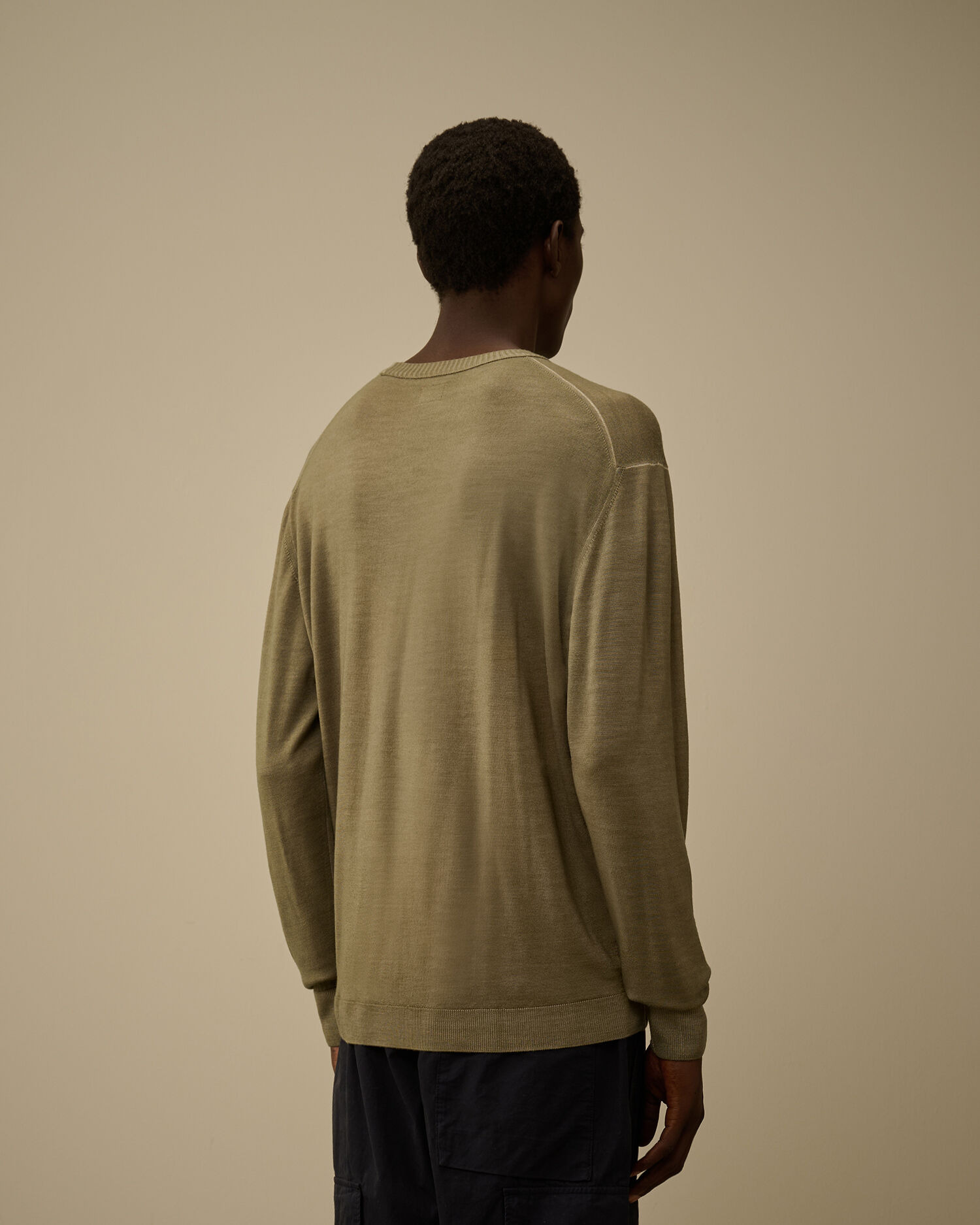Merino Wool Crewneck Sweater - 4