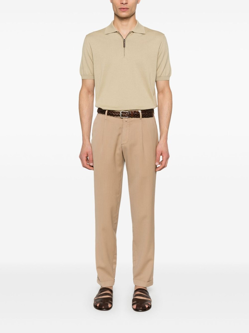 Canali cotton polo shirt outlook
