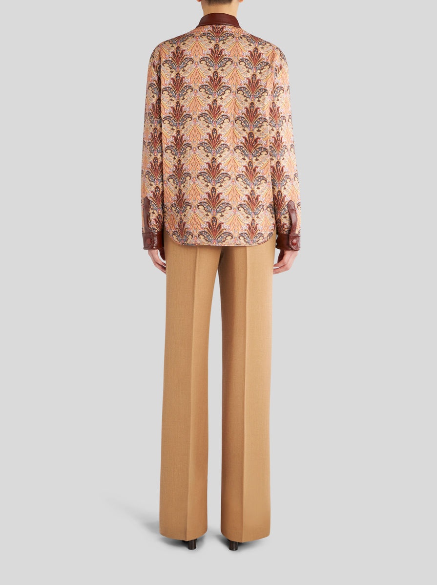 QUILTED SHIRT WITH PAISLEY DESIGN - 4