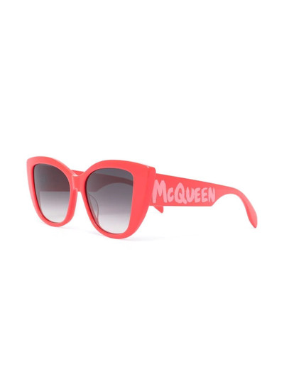 Alexander McQueen gradient cat-eye sunglasses outlook