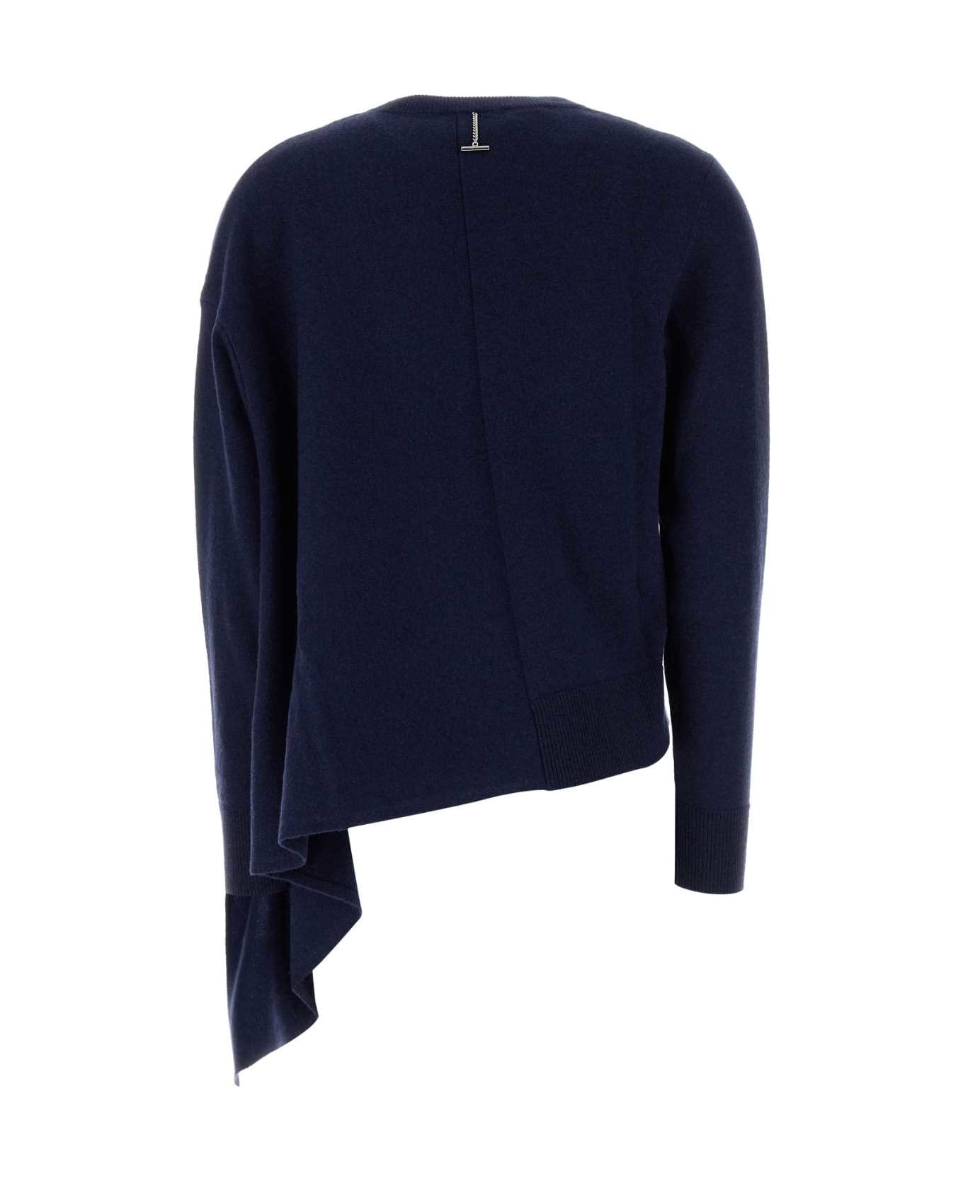 Asymmet Crew Neck Jumper - 2