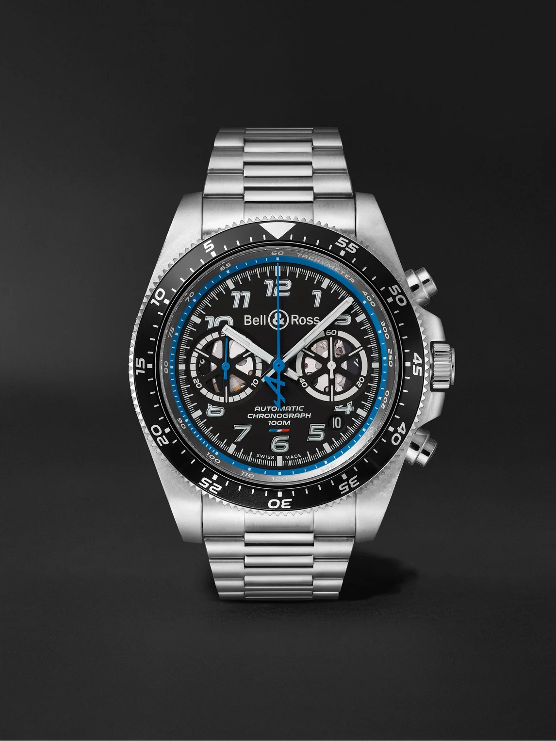 BR V3-94 A.5.21 Limited Edition Automatic Chronograph Stainless Steel Watch, Ref. BRV394-A521/SST - 1