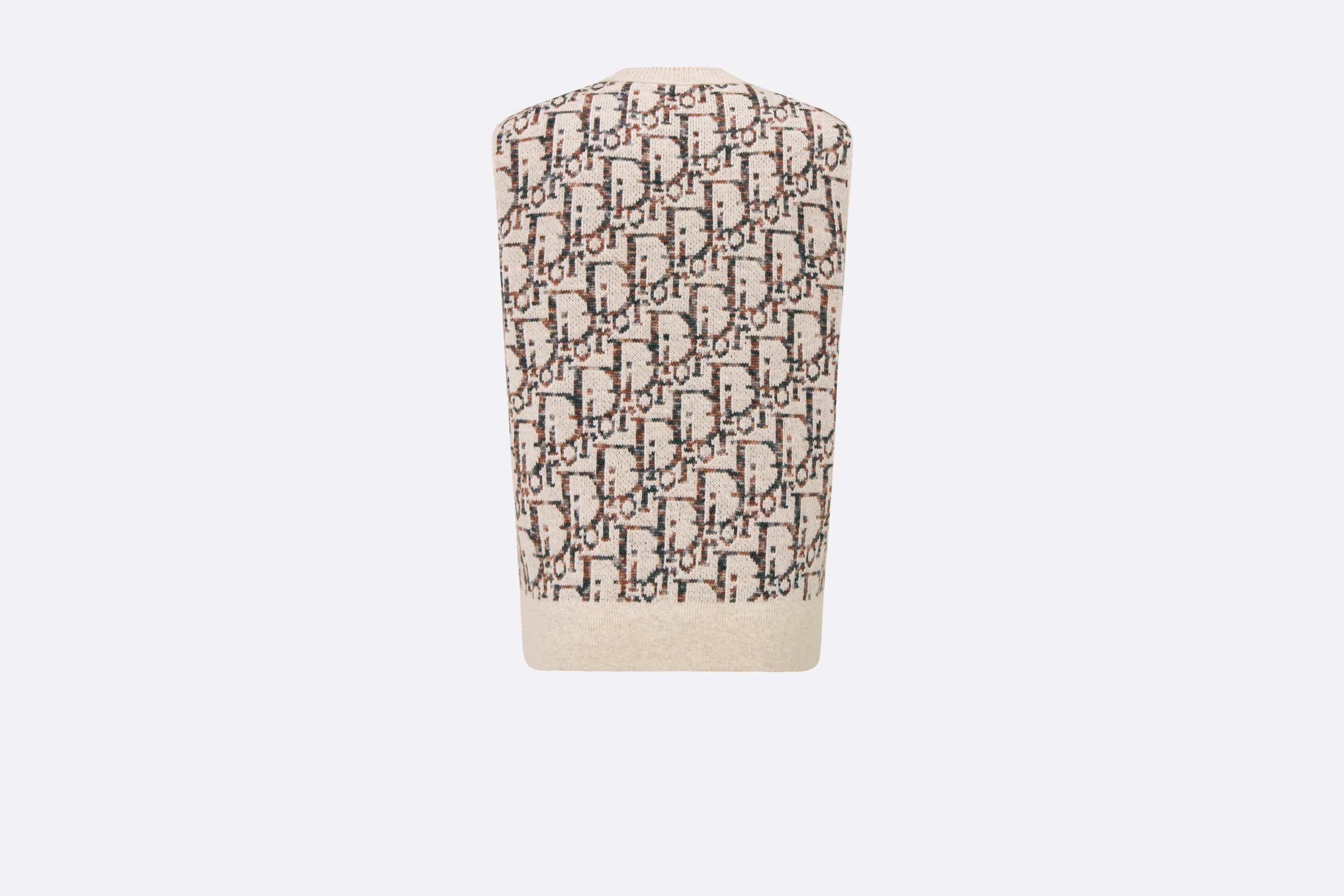 Dior Oblique Sleeveless Sweater - 2