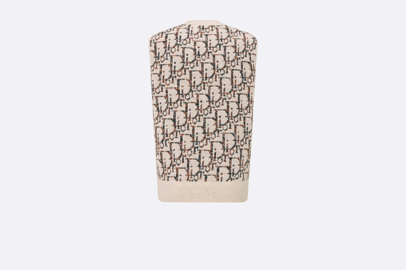 Dior Oblique Sleeveless Sweater 2