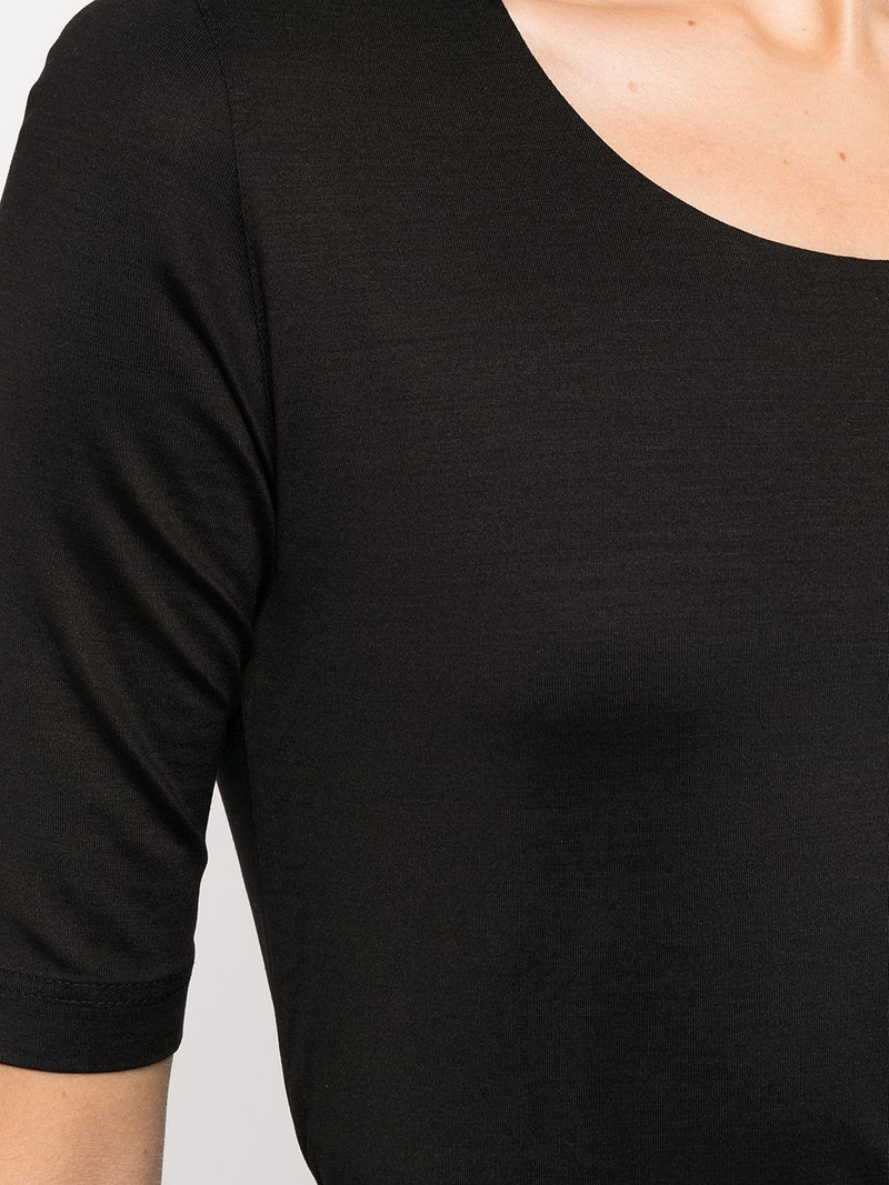 fitted short-sleeve knit top 5