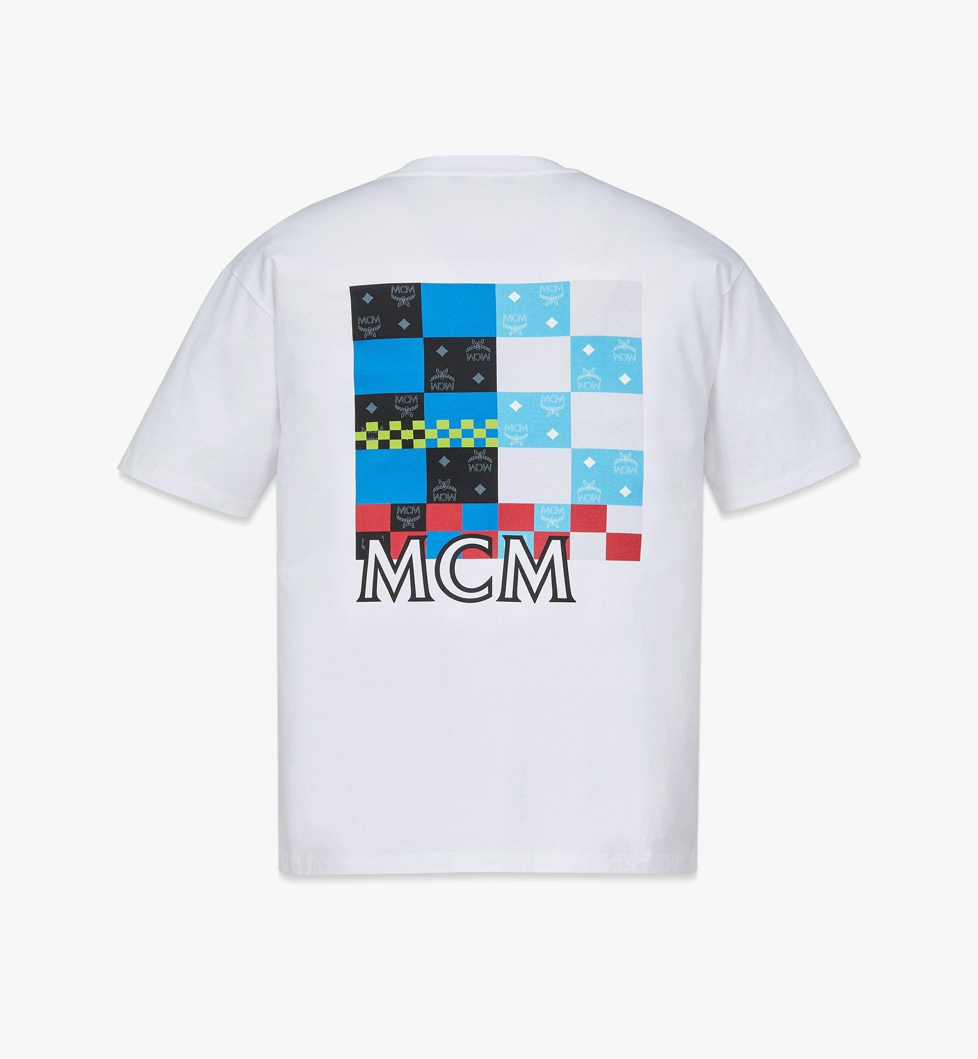 Checkerboard Monogram T-Shirt in Organic Cotton - 3