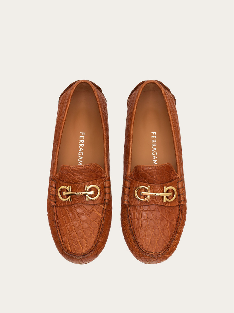 FERRAGAMO Driver with Gancini ornament outlook